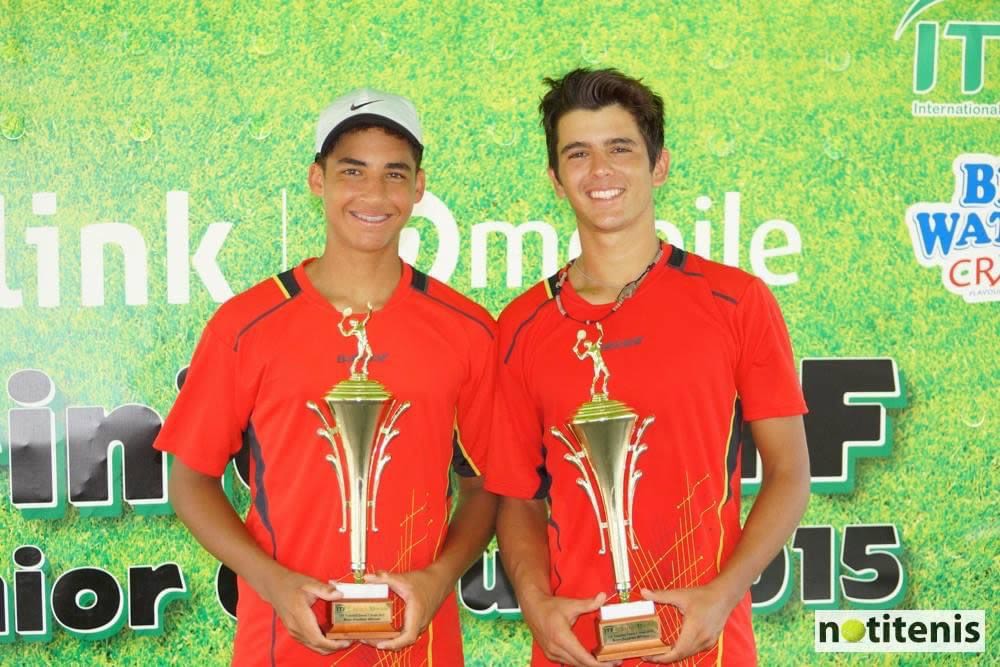 Kyle and Patrick ITF G4 Champions